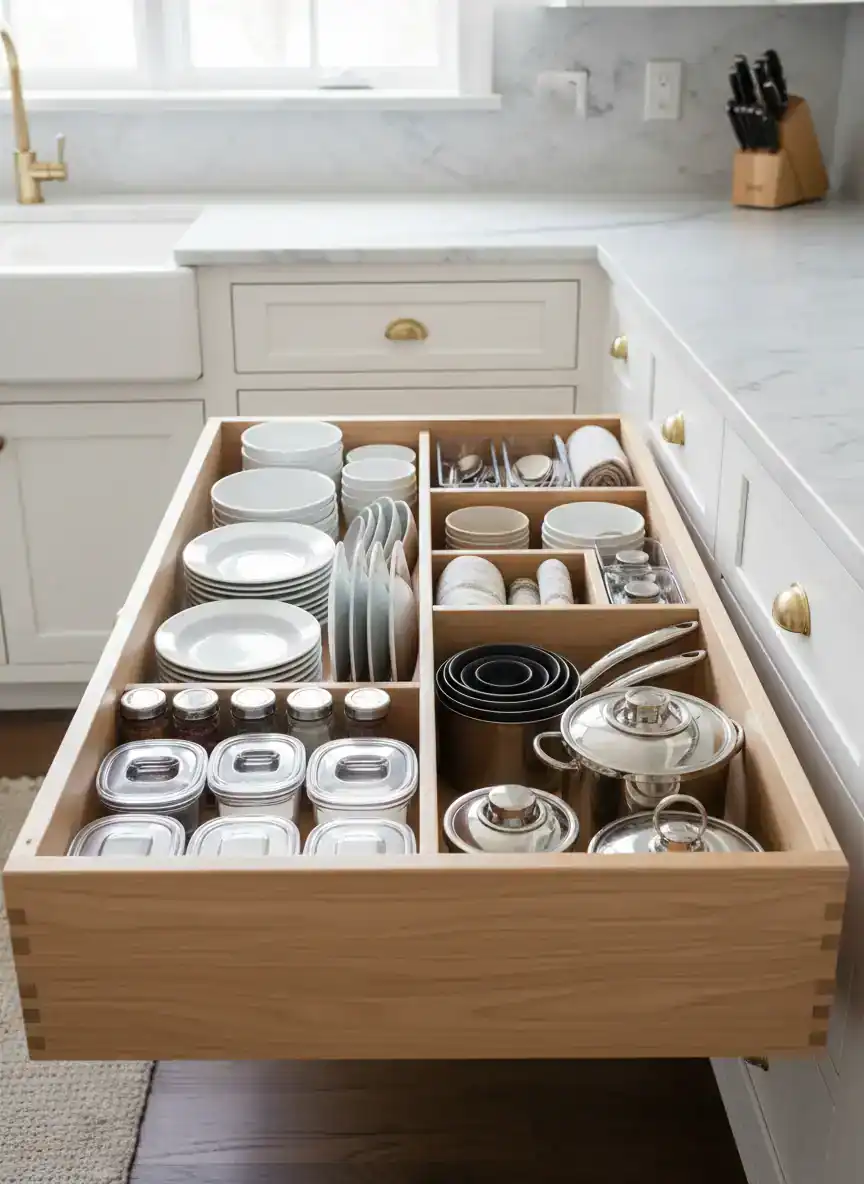 Deep Drawer Storage