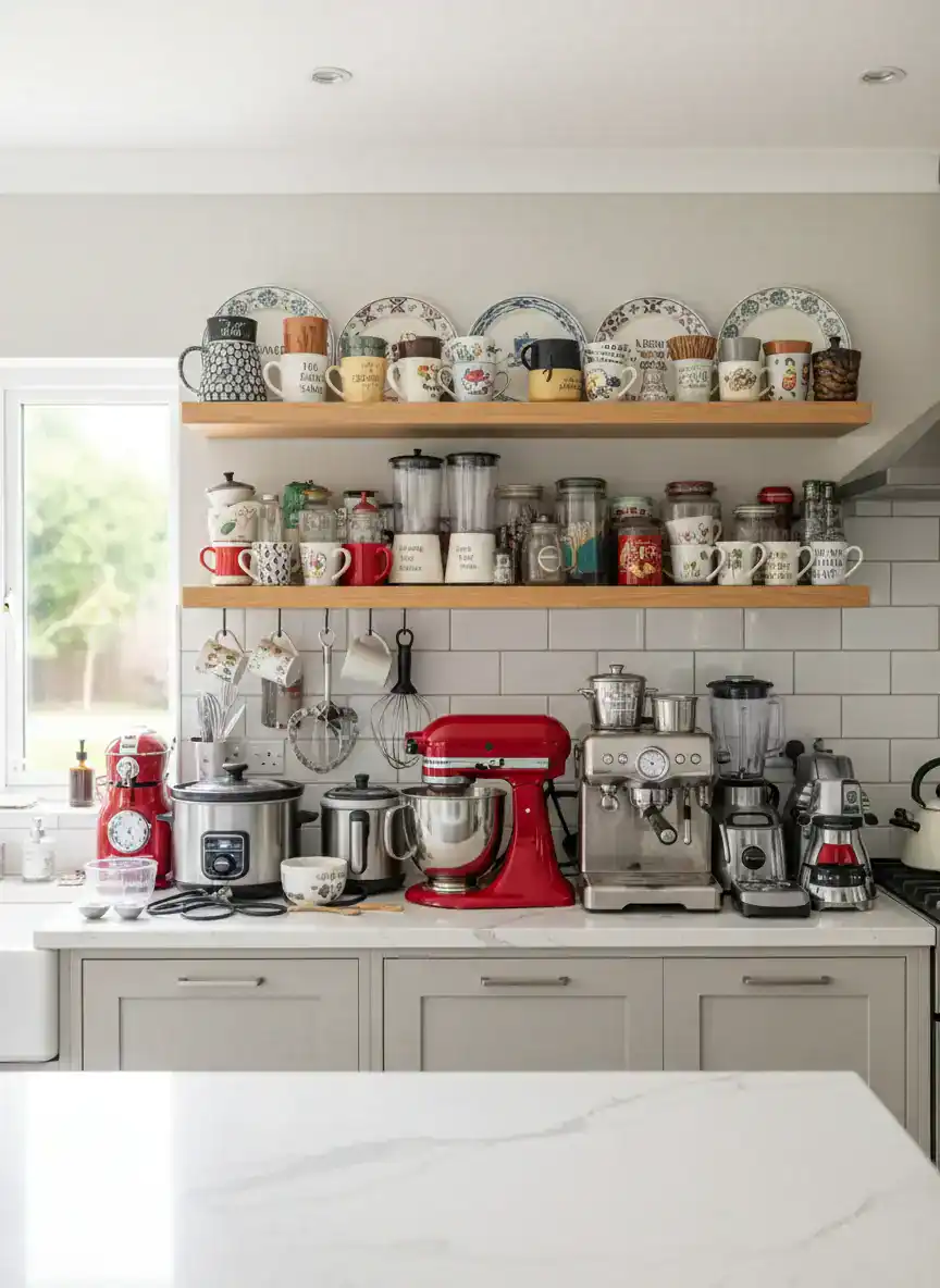 Excessive Kitchen Gadgets on Display