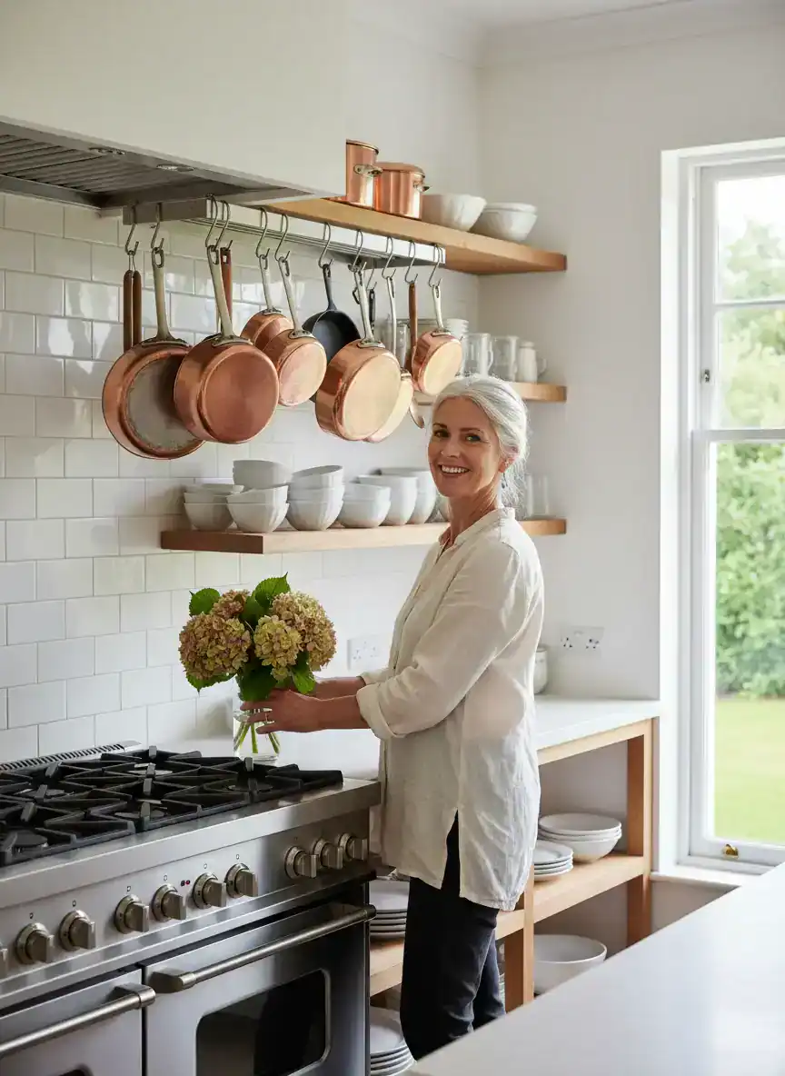 Wall-Mounted Pot Racks
