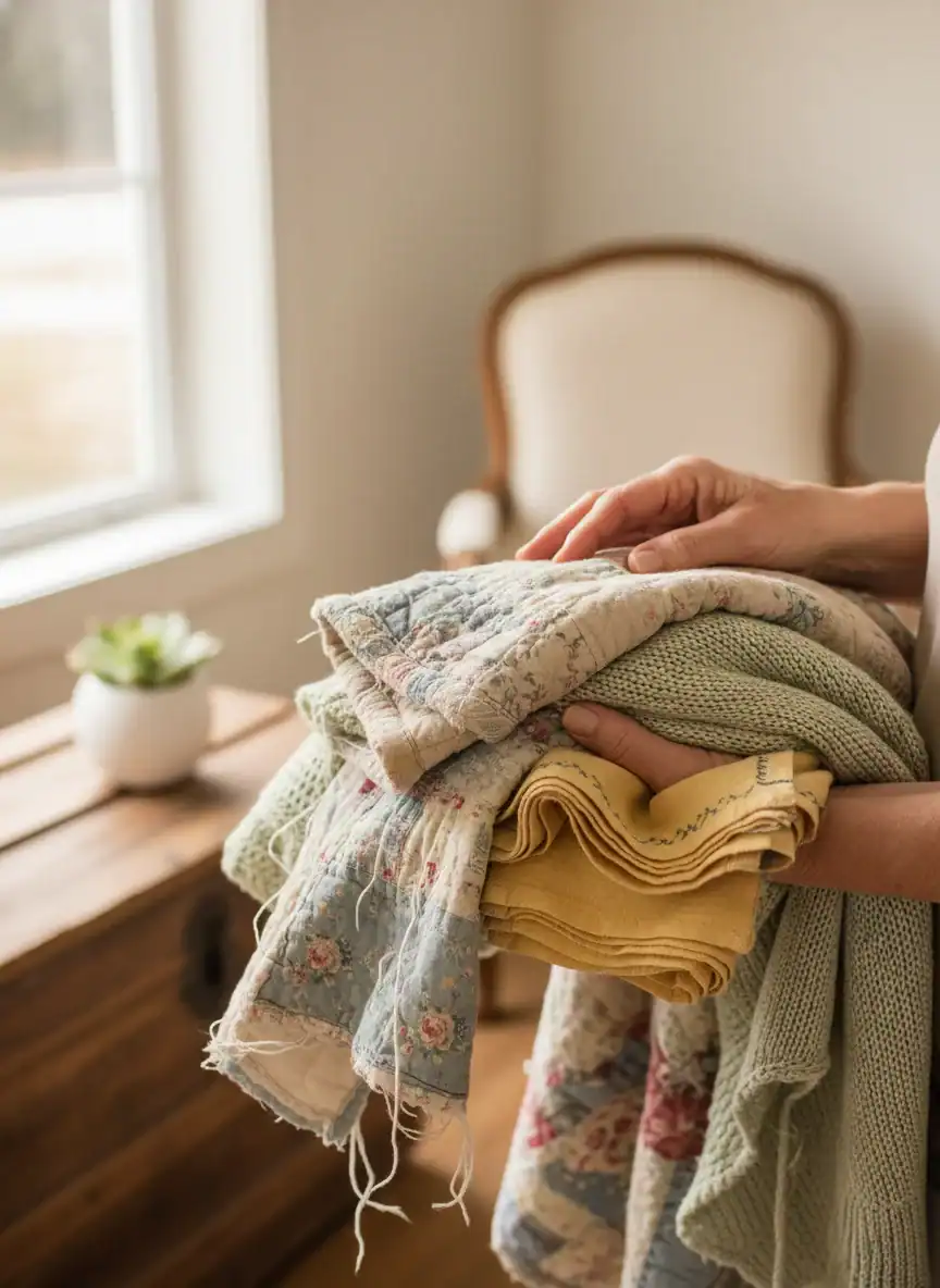 Holding Onto Worn-Out Textiles