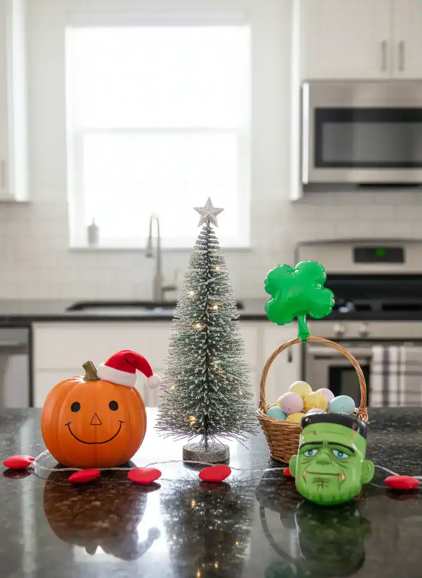 Overly Specific Seasonal or Holiday Decor Out of Season