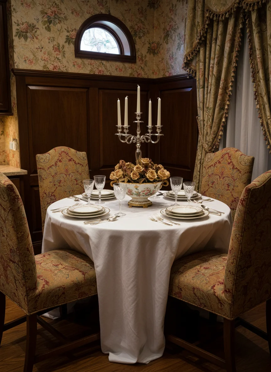 Uncomfortable, Overly Formal Dining Nooks