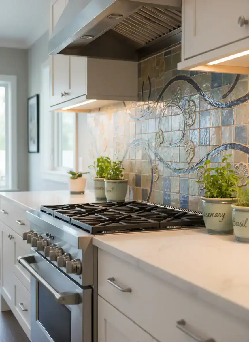 Personalized Backsplash