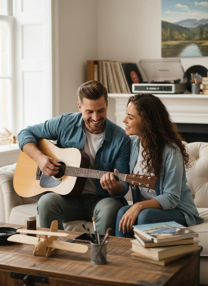 He Shares His Passions and Hobbies with You