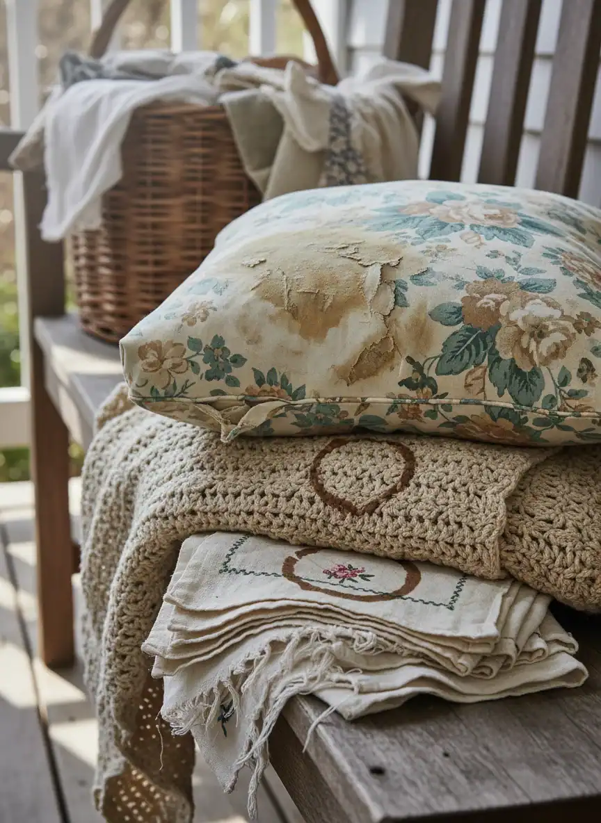 Keeping Worn-Out, Stained Textiles Past Their Prime