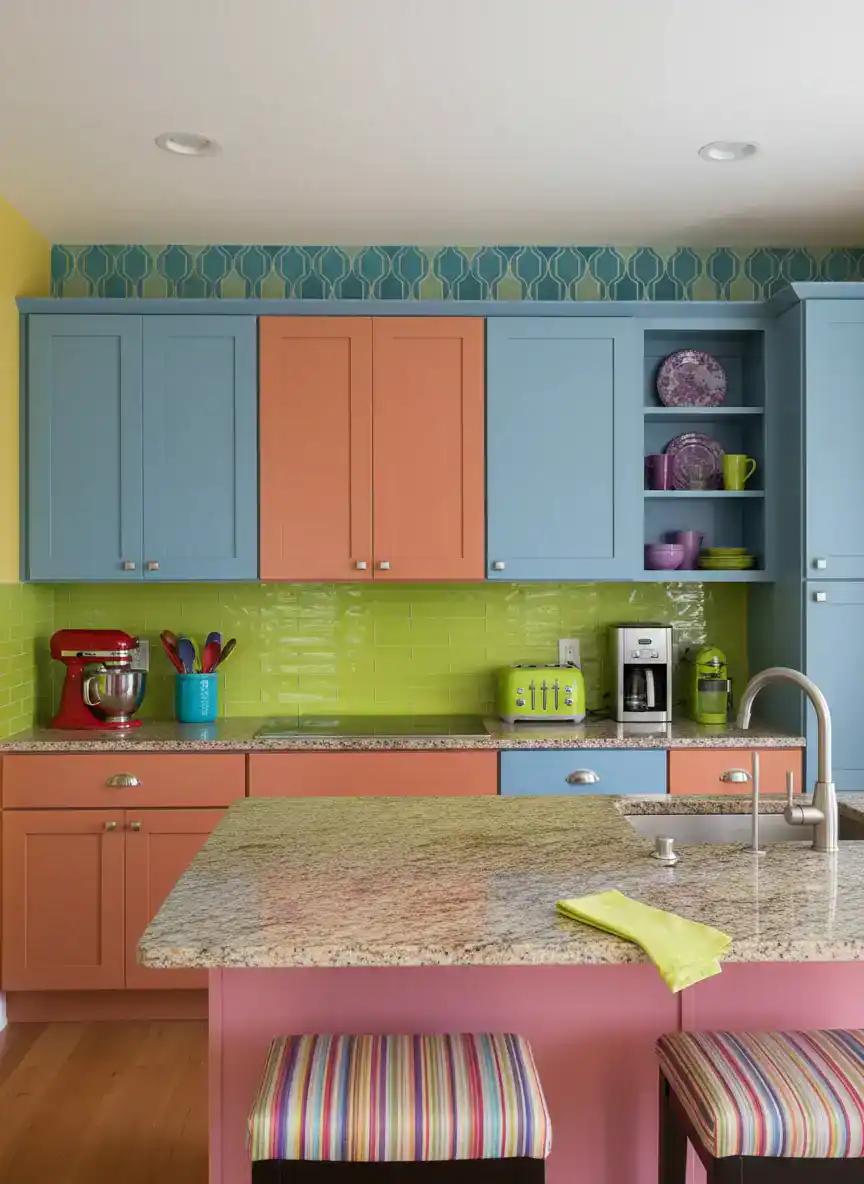 Lack of Cohesive Color Scheme