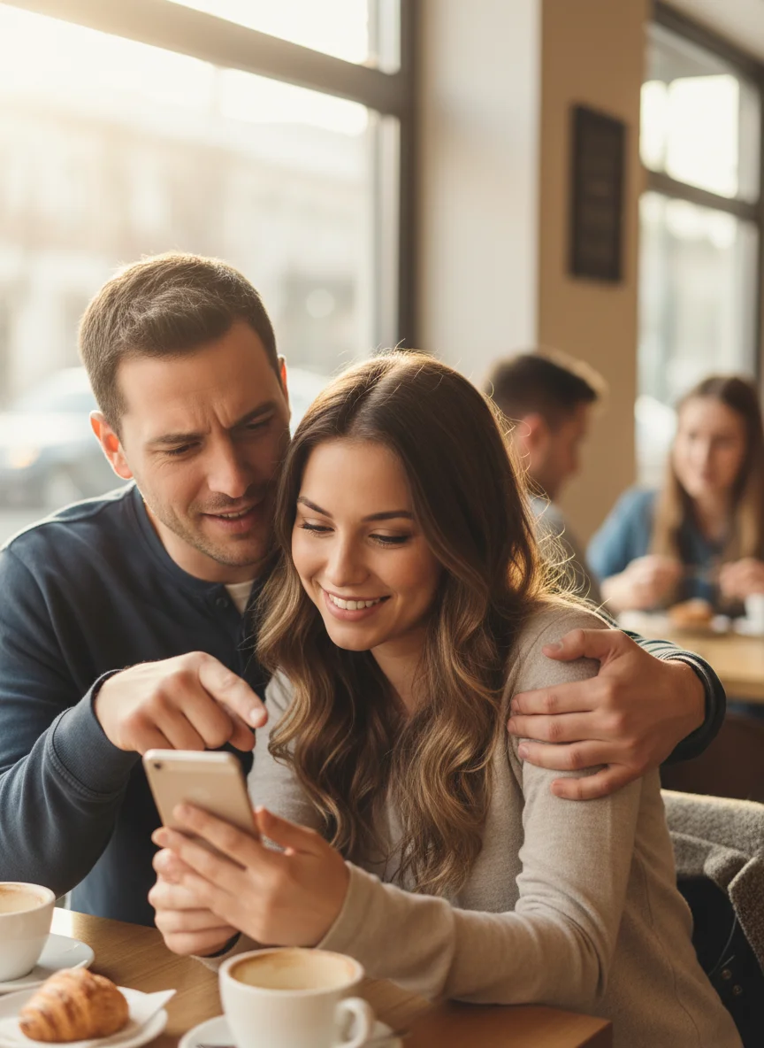 He Shows a Healthy Sense of Jealousy