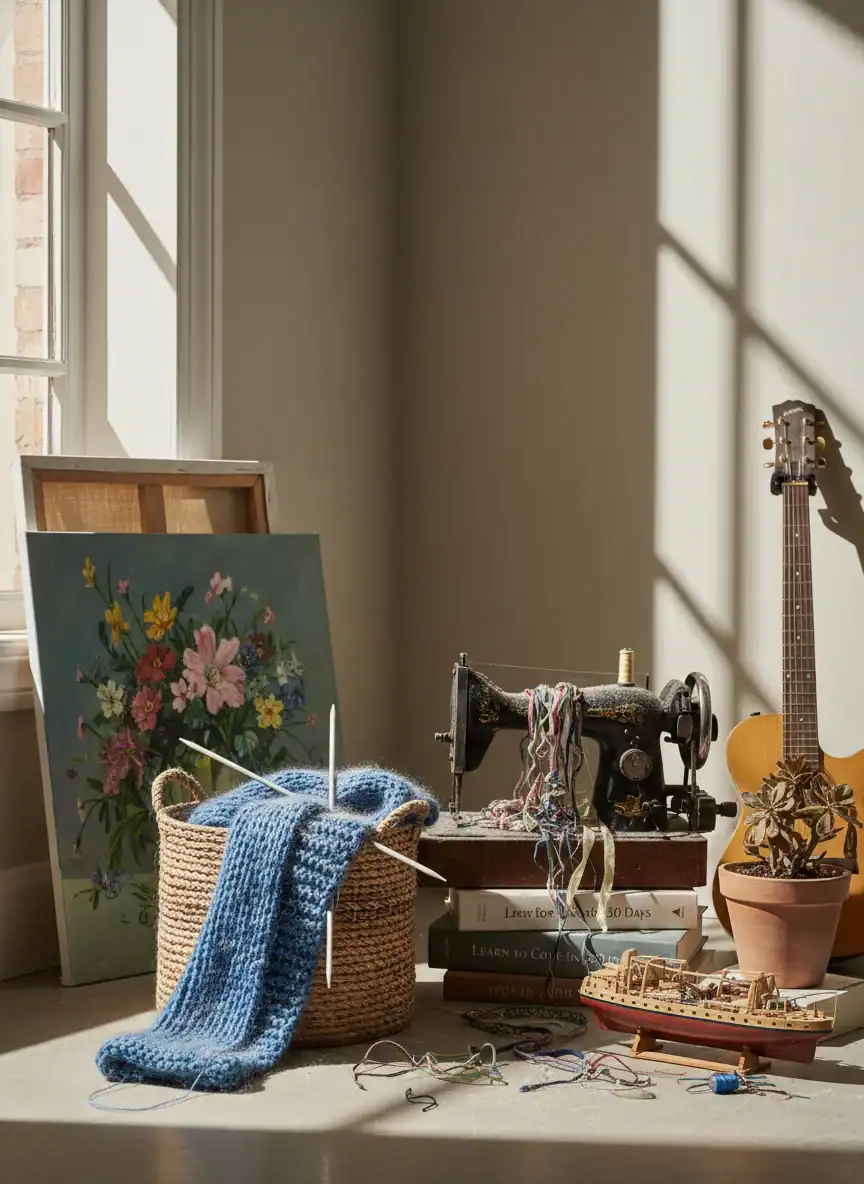 Unfinished Projects Gathering Dust