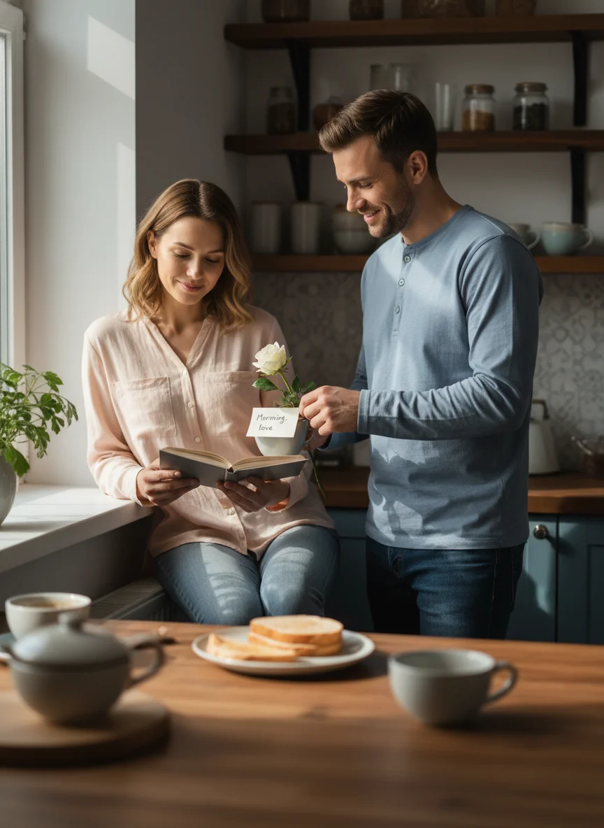 He Makes Small, Thoughtful Gestures
