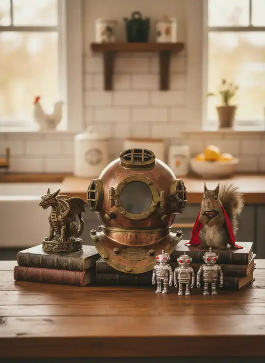 Collectibles That Don't Fit the Kitchen Style