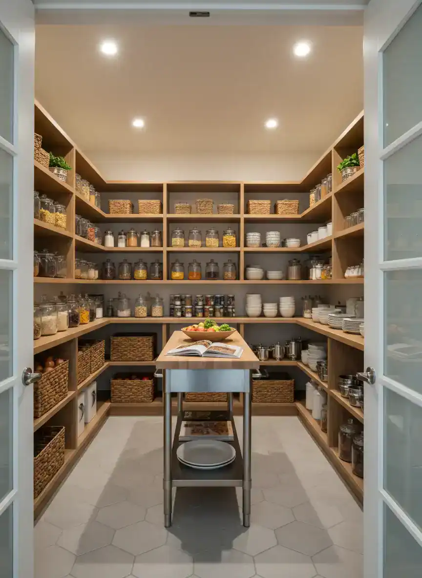 Consider a Walk-In Pantry