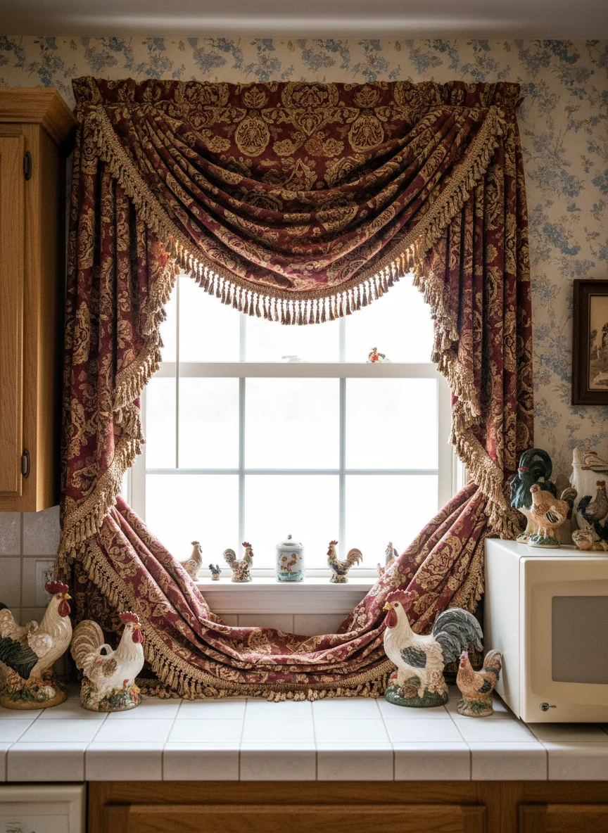 Heavy Window Valances and Swags
