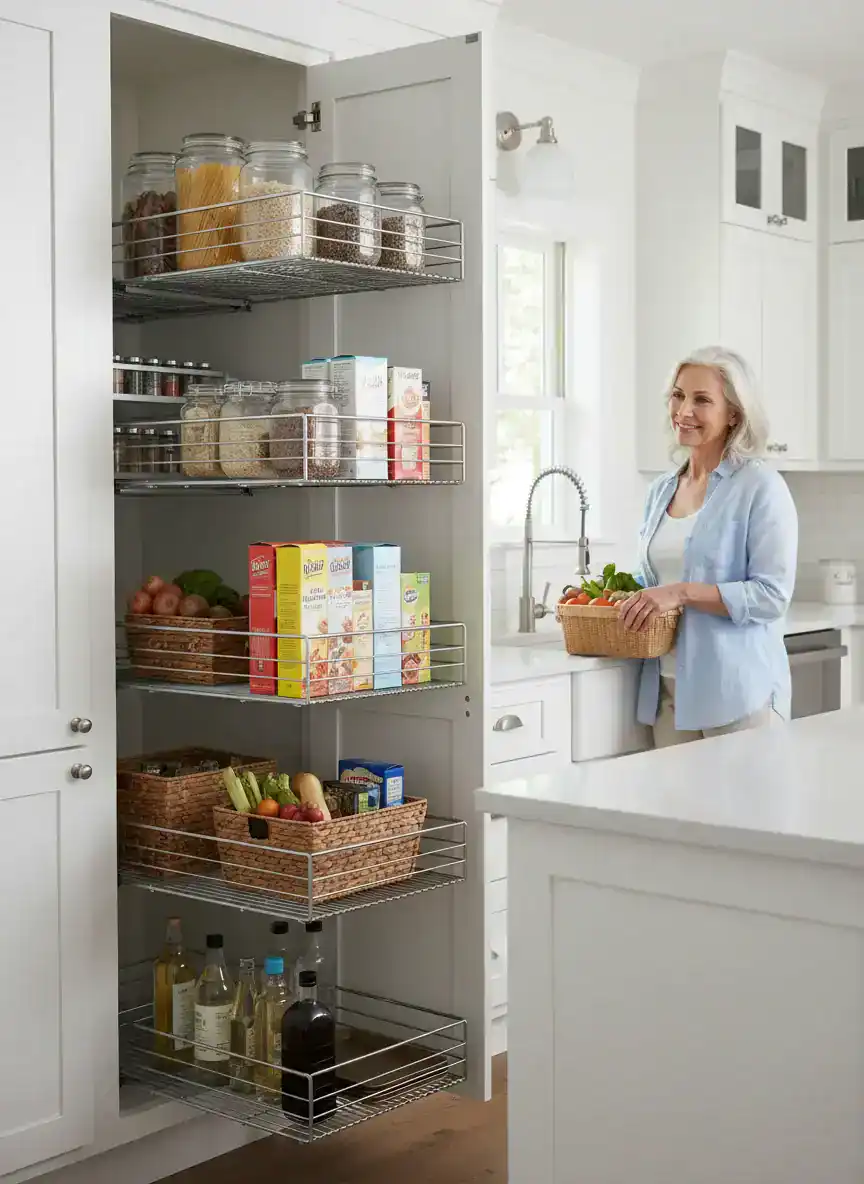 Pull-Out Pantry Shelves