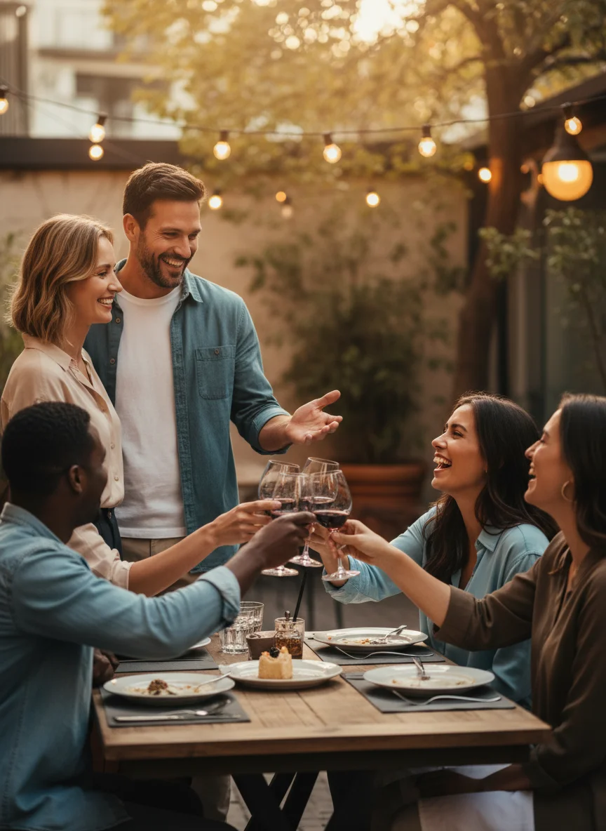 He Introduces You to His Inner Circle