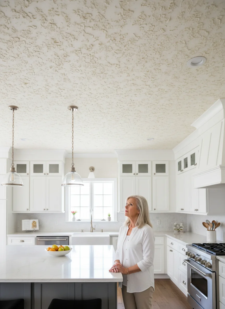 Outdated Popcorn Ceilings