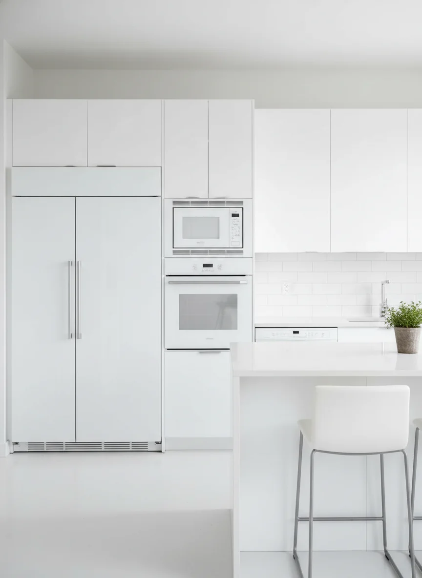Monochromatic Matching Appliance Suites