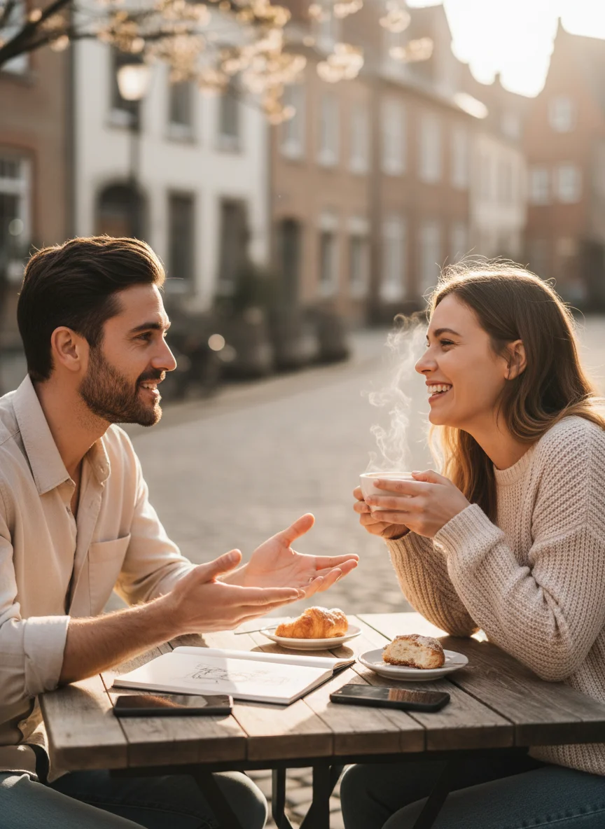 He Expresses Admiration and Appreciation