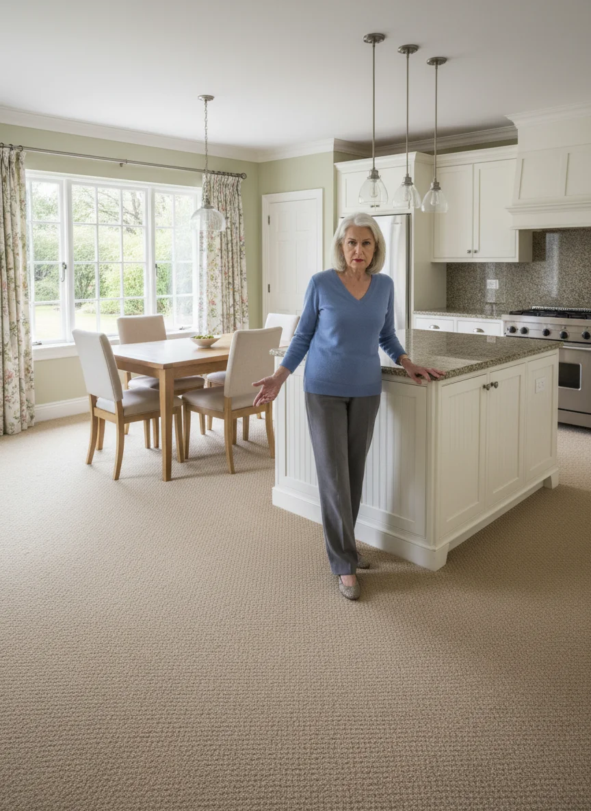 Kitchen Wall-to-Wall Carpeting