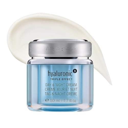 êb être belle Hyaluronic Acid 3D Cream for Day & Night, Jojoba Oil & Grape Seed Oil, Skin Care for Women, Long Lasting Hydrating Face Cream, for All Skin Types, 50 mL