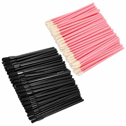 Lip Applicators Disposable，There Are A Total of 350 Pcs of Lip Brushes And Disposable Nail Polish Brushes，A Multi-Functional Beauty Tool Set