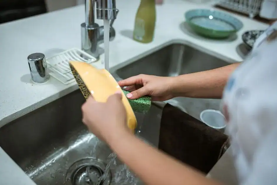 Worn Out Sponges and Stained Dish Towels