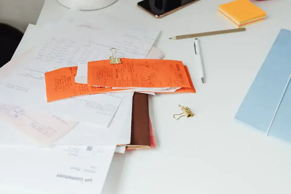 Warranty Papers, Manuals, and Old Receipts