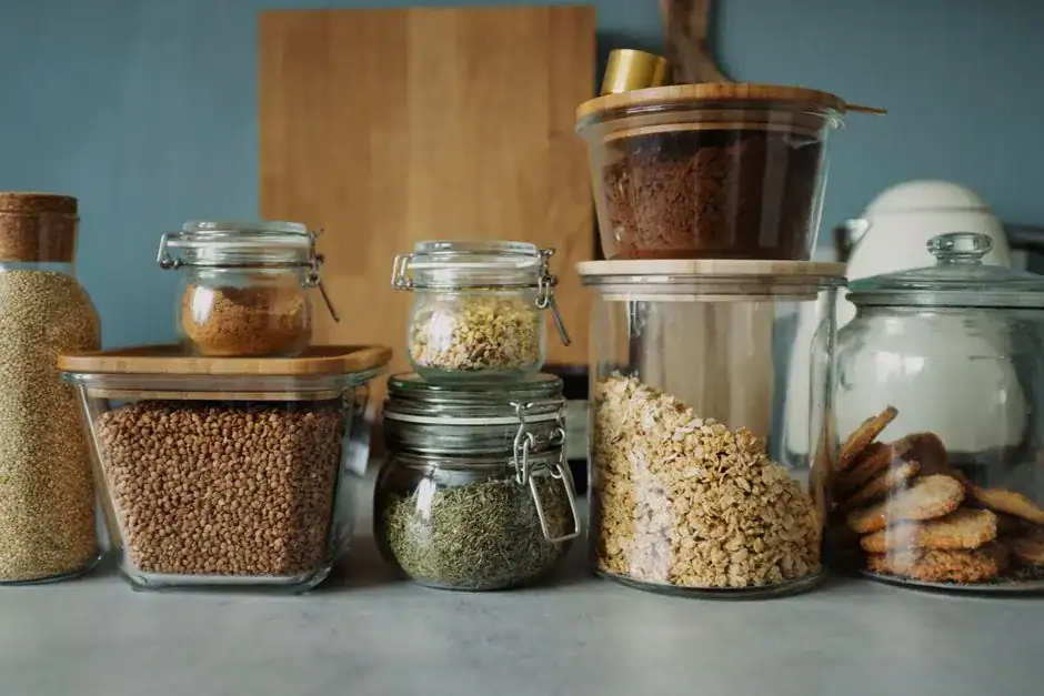 I Decanted the Pantry Into Matching Jars